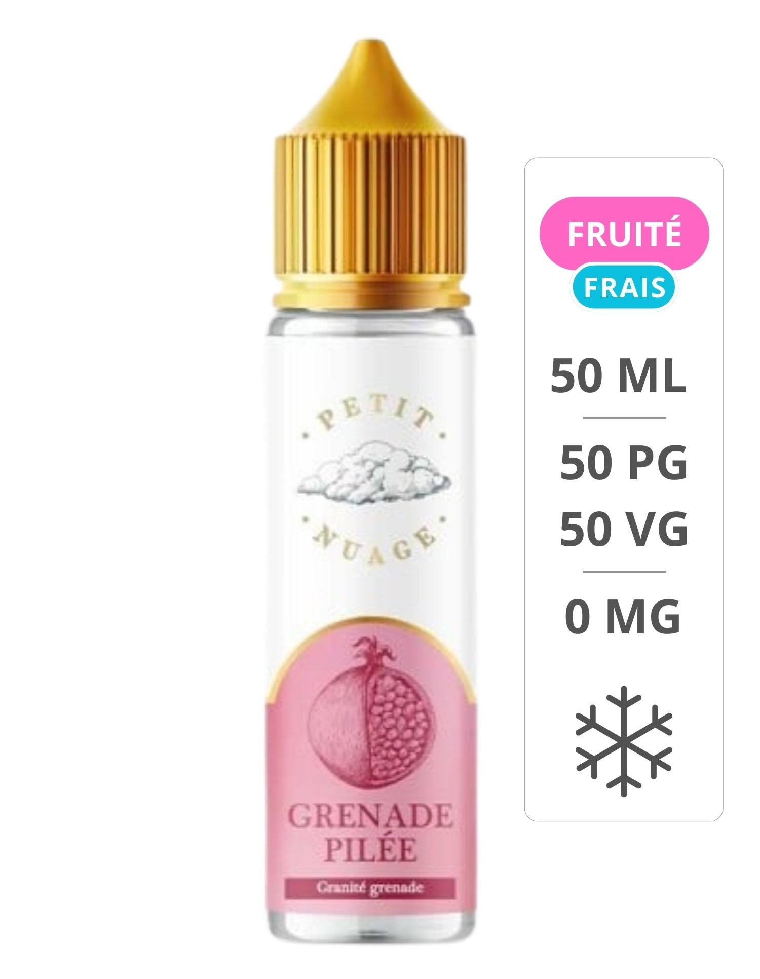 E-Liquide Grenade Pilée 50ml - Petit Nuage Petit Nuage - 1