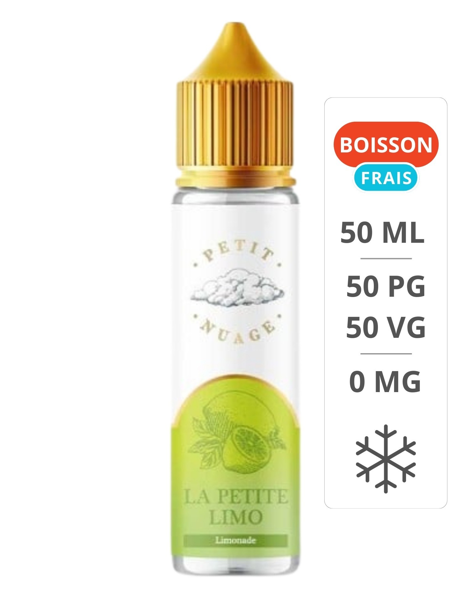 E-Liquide La Petite Limo 50ml- Petit Nuage Petit Nuage - 1
