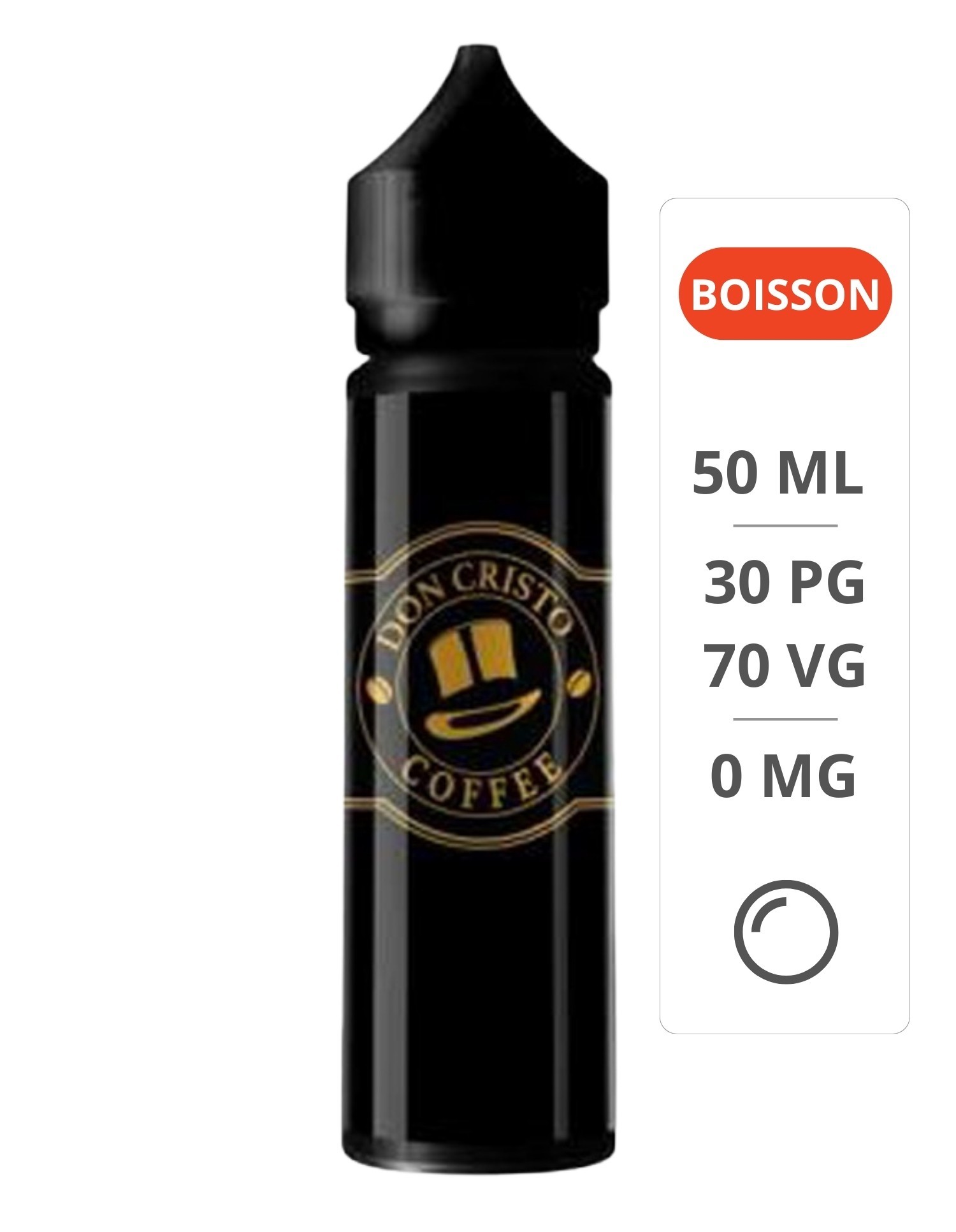 E-Liquide Don Cristo Coffee 50ml - PGVG Labs PGVG LABS - 1