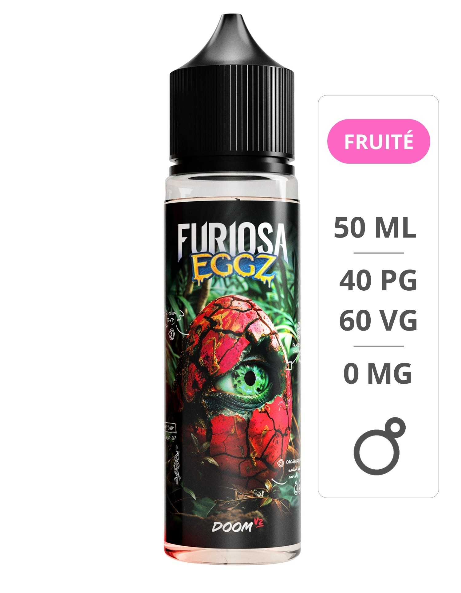 E-Liquide Doom Eggz 50ml - Furiosa Furiosa - 1
