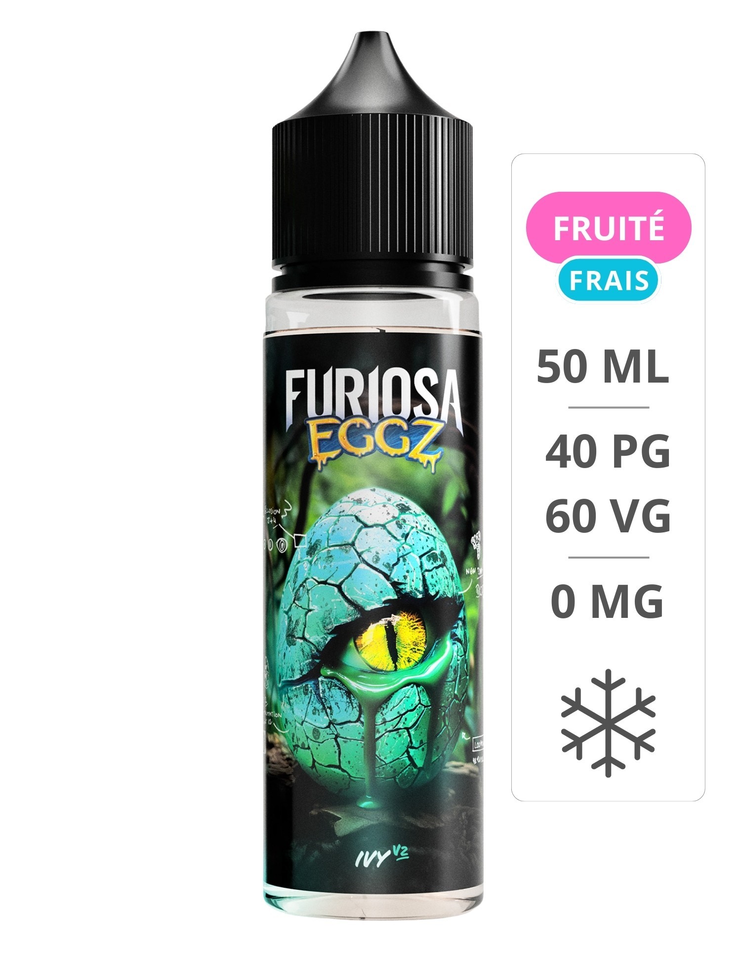 E-Liquide Ivy v2 Eggz 50ml - Furiosa Furiosa - 1