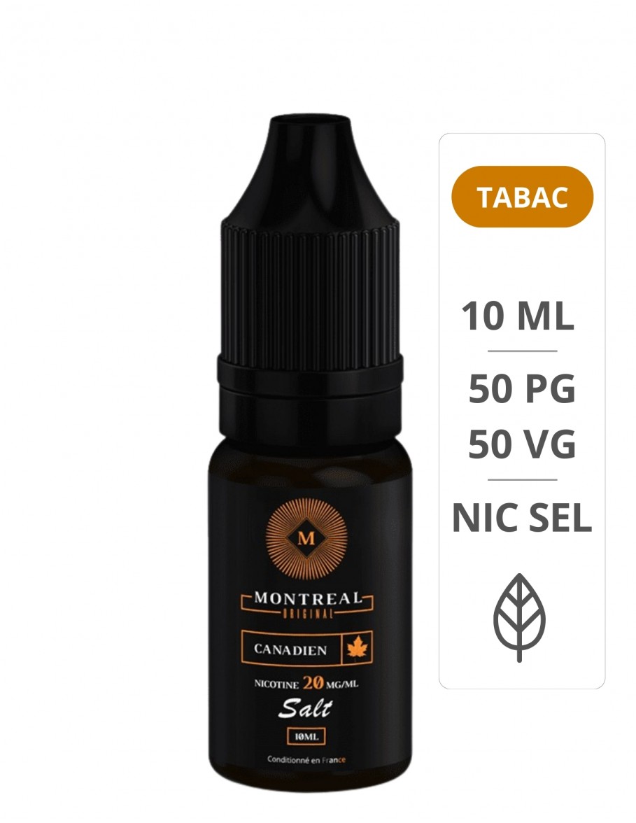 E-Liquides Canadien Sel De...