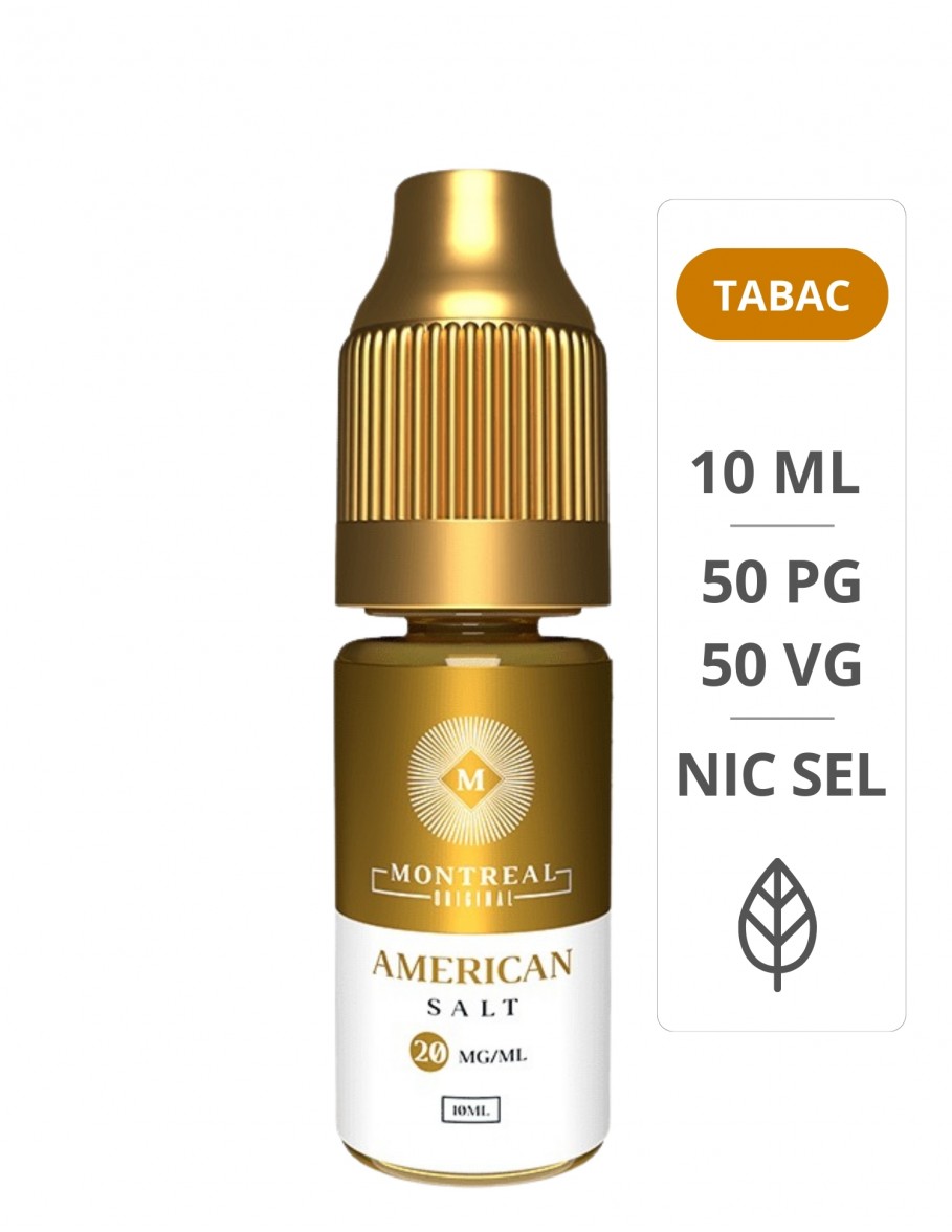 E-Liquides American Sel De...