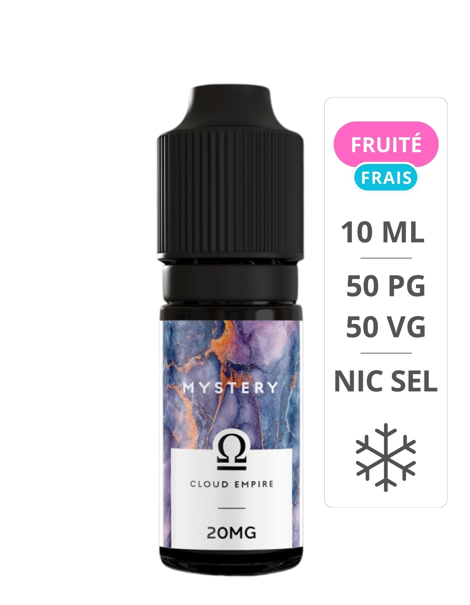 E-Liquide Mystery Sel De Nicotine 10 ml - Cloud empire Cloud Empire - 1