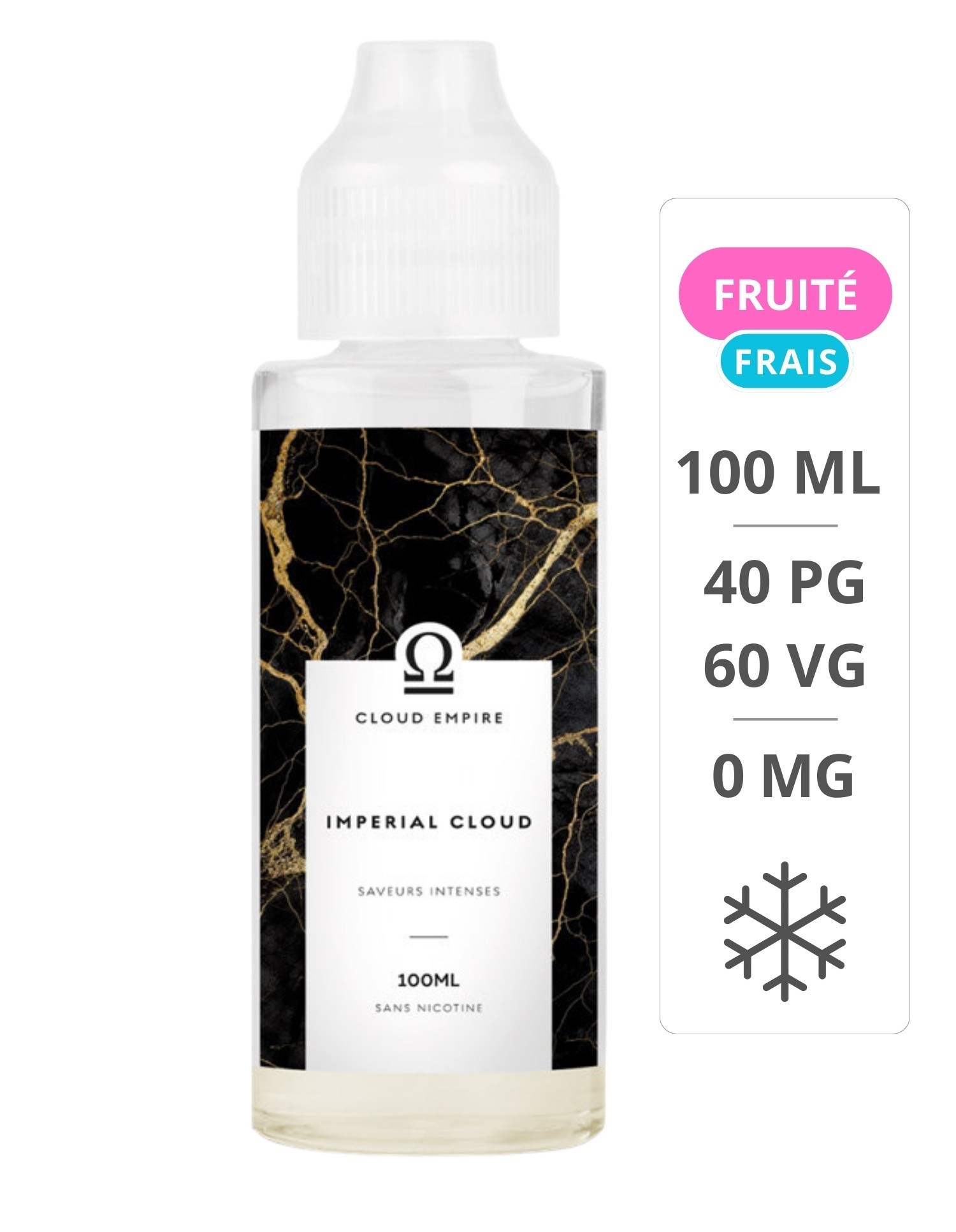 E-Liquide Imperial Cloud 100 ml - Cloud empire Cloud Empire - 1