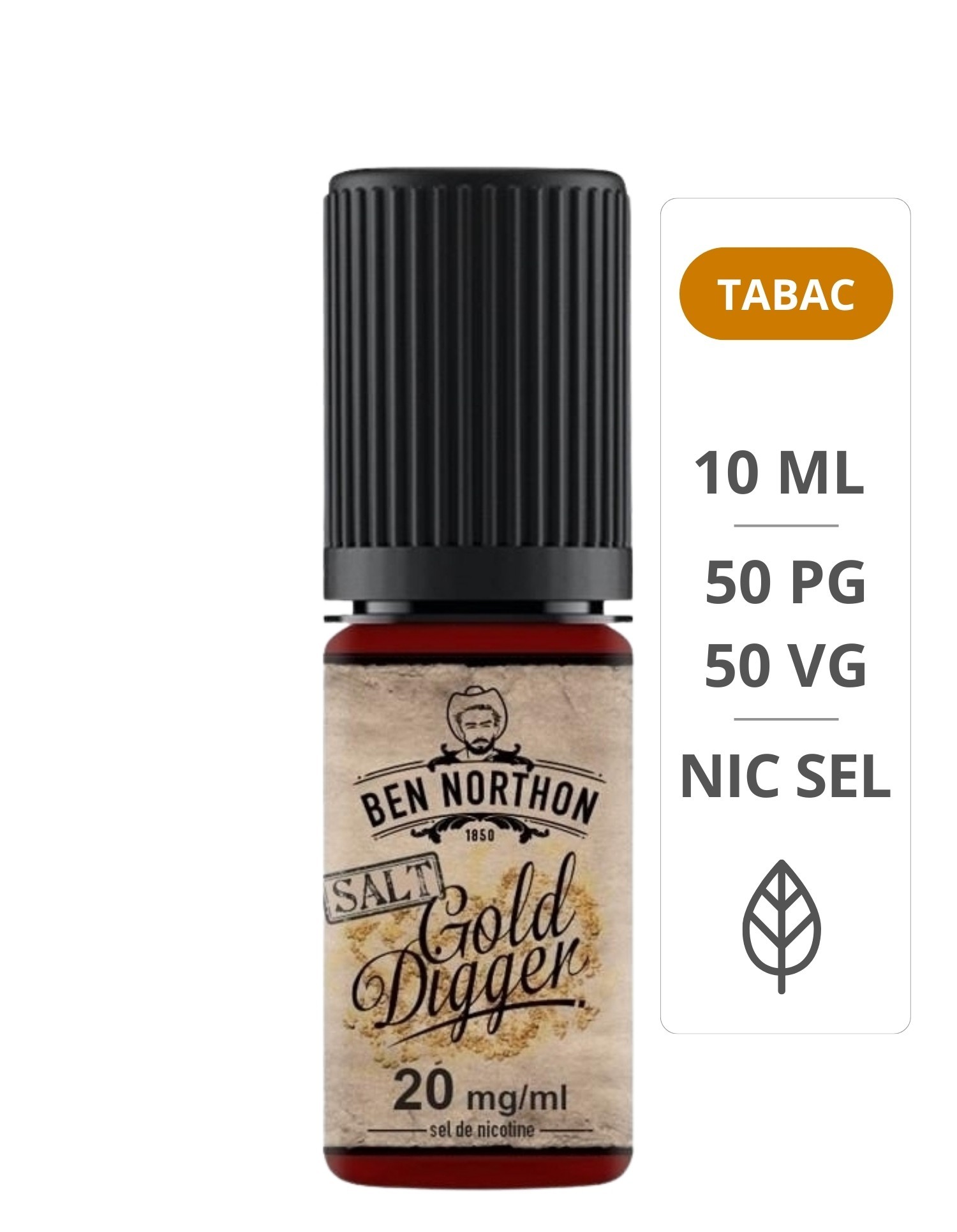 Gold Digger Sels de Nicotine 10ml - Ben Northon Ben Northon - 1