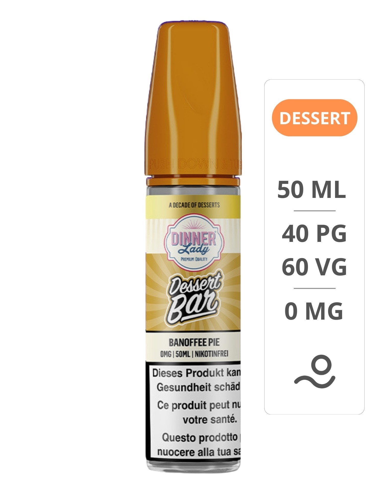 Banoffee Pie 50 ml Dessert Bar - Dinner Lady Dinner Lady - 1