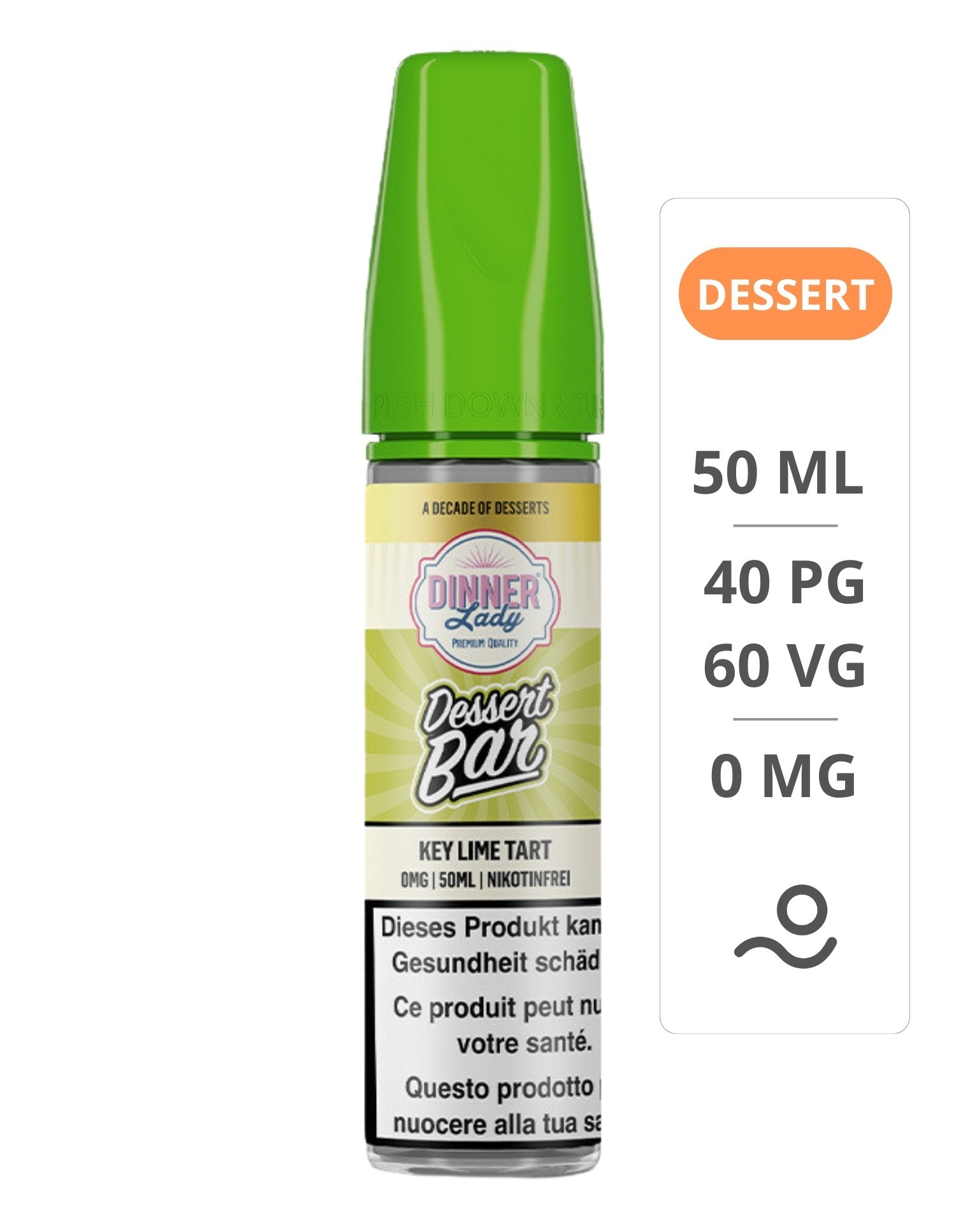 Key Lime Tart 50 ml Dessert Bar Dinner Lady Dinner Lady - 1