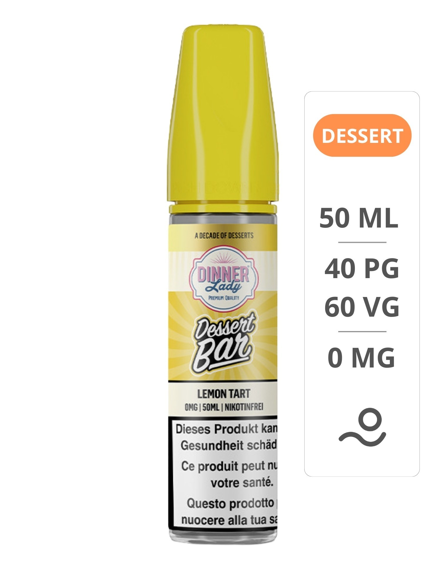 Lemon Tart 50 ml Dessert Bar Dinner Lady Dinner Lady - 1