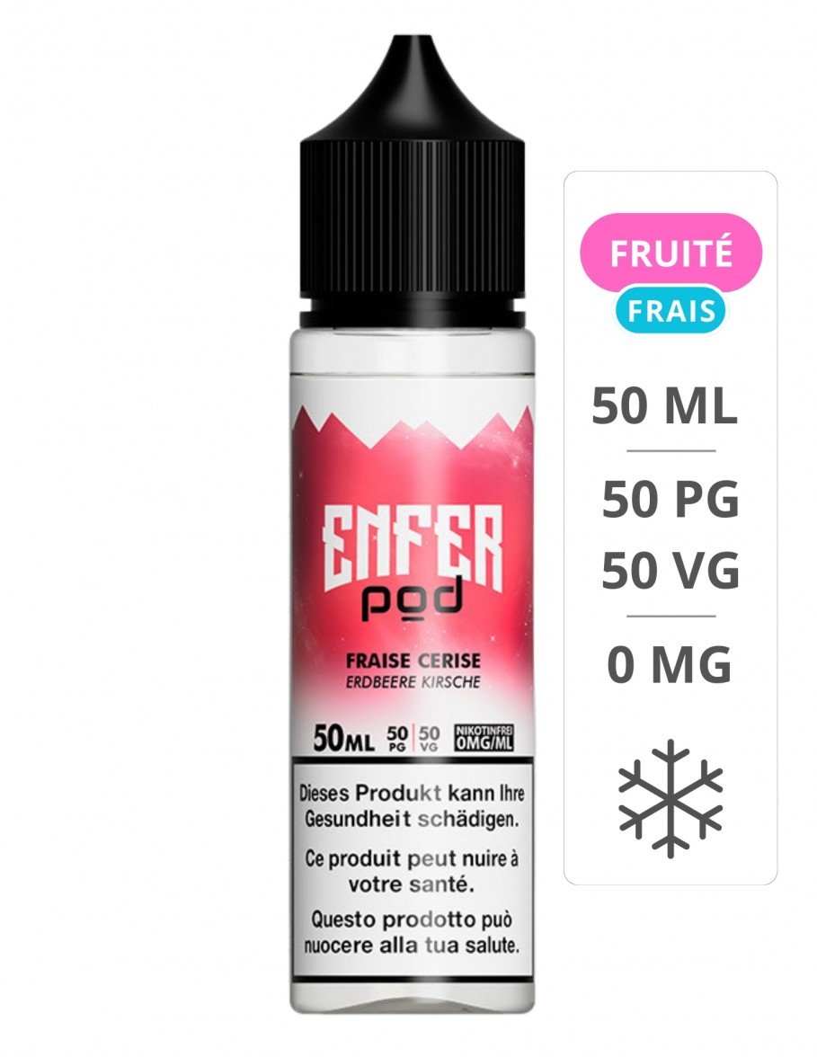 Fraise Cerise 50 ml - Enfer...