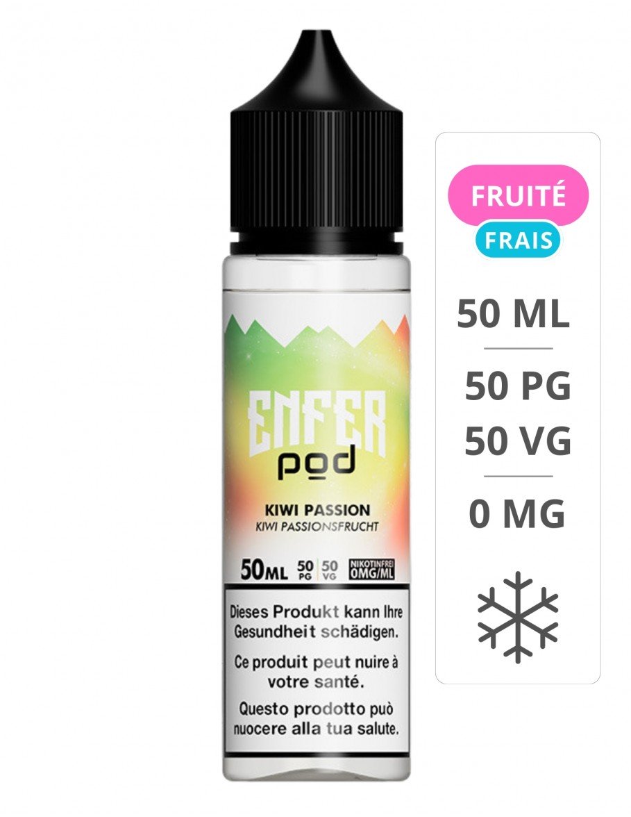 Kiwi Passion 50 ml - Enfer Pod