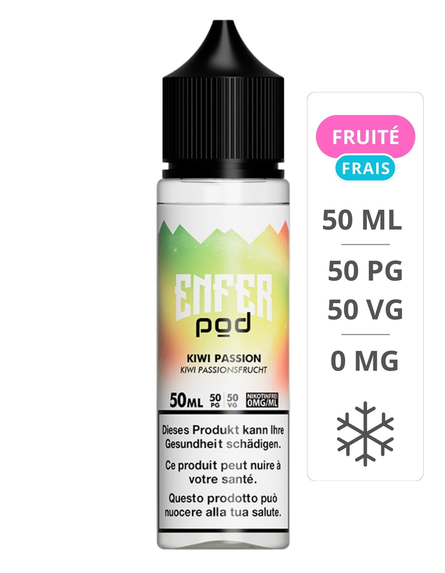 Kiwi Passion 50 ml - Enfer Pod ENFER - 1