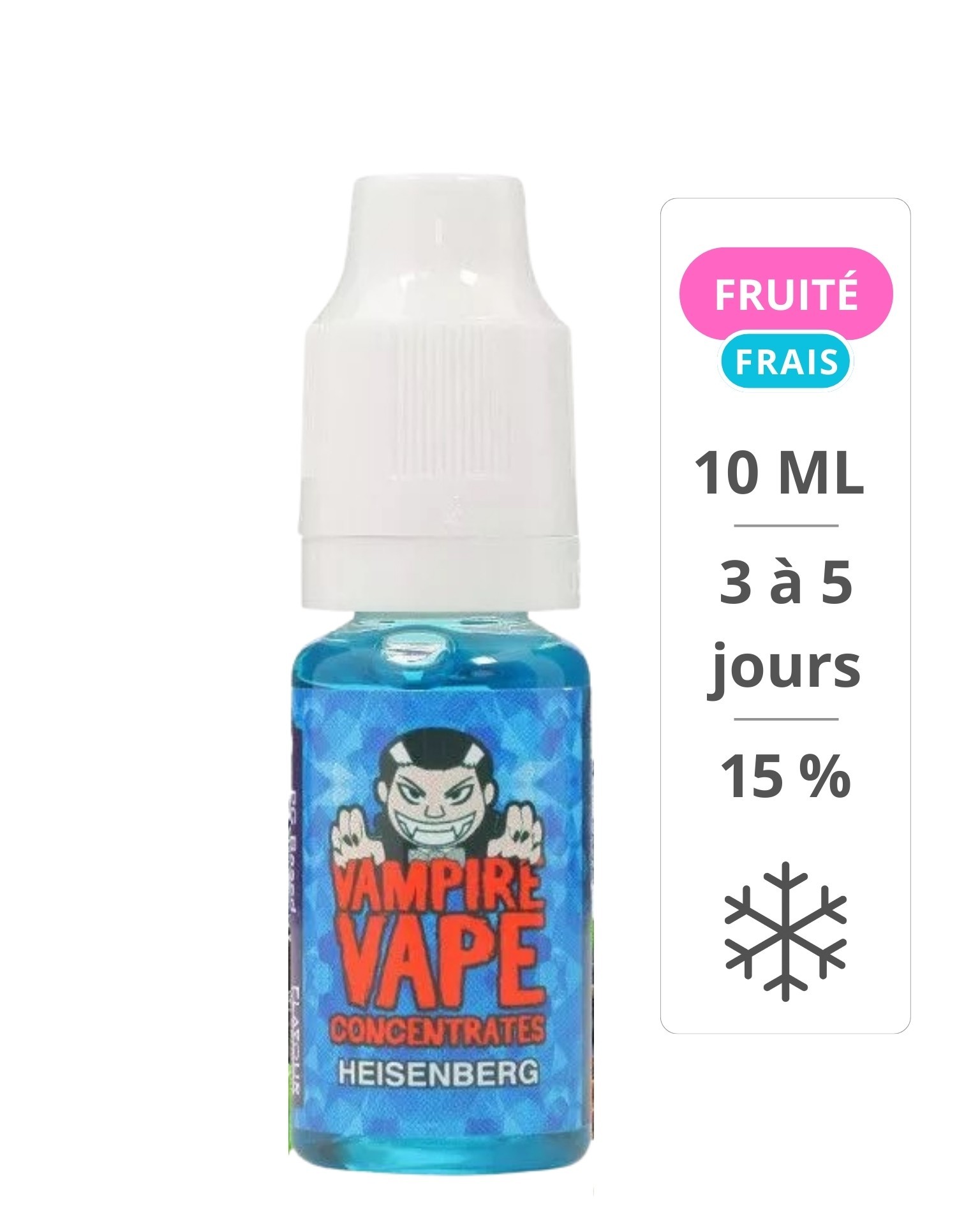 Heisenberg DIY 10ml et 30ml - Vampire Vape Vampire vape DIY - 1
