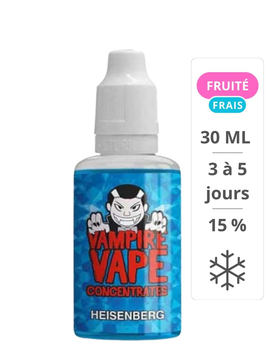 Heisenberg DIY 10ml et 30ml - Vampire Vape Vampire vape DIY - 2