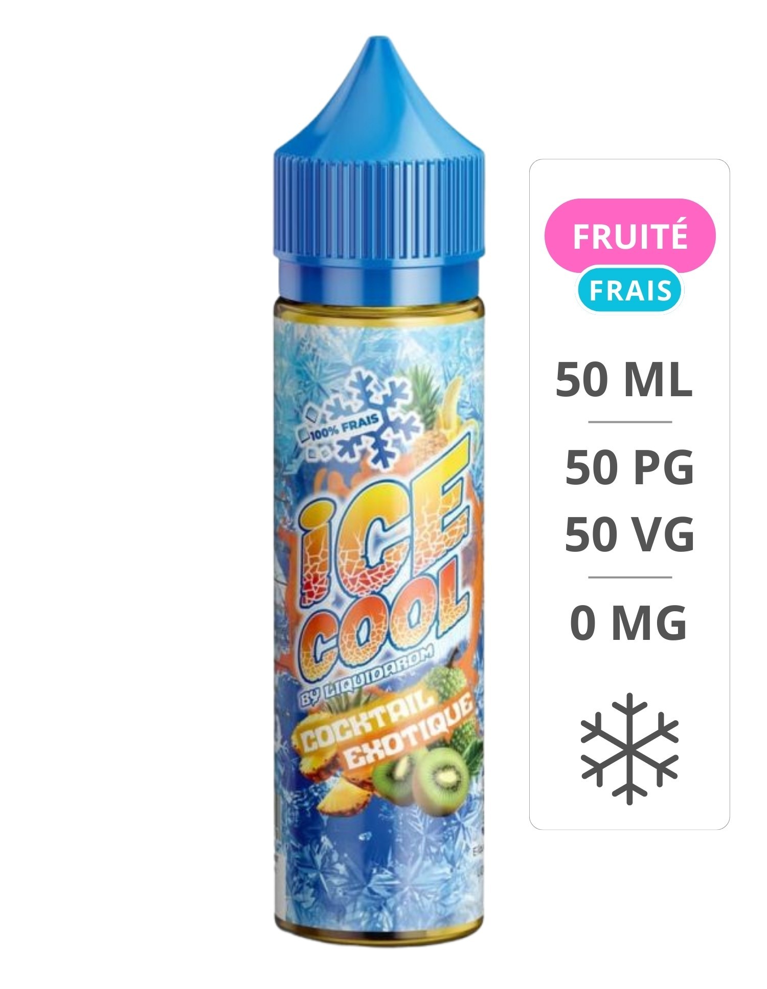 Cocktail Exotique Ice Cool 50ml - LiquidArom Ice cool - 1