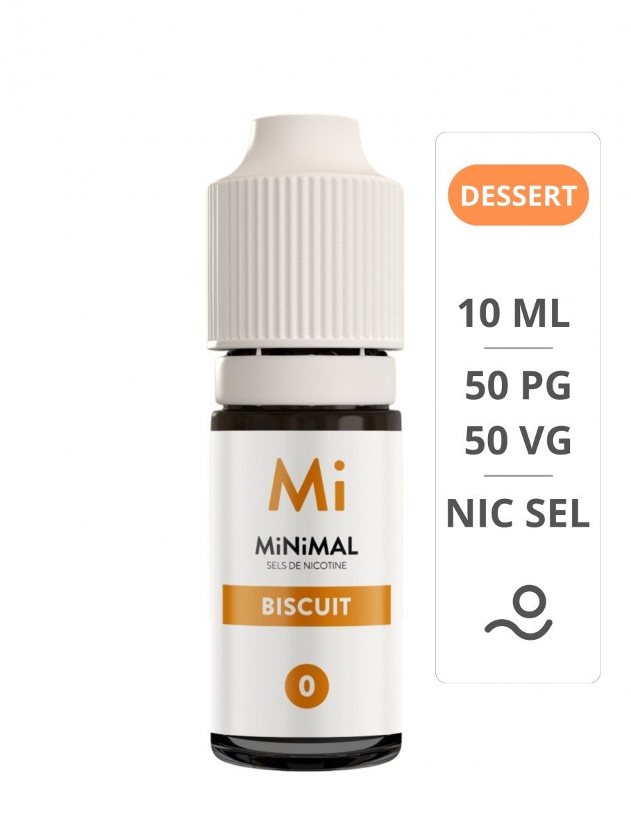 E-Liquide Biscuit 10 ml Sel...