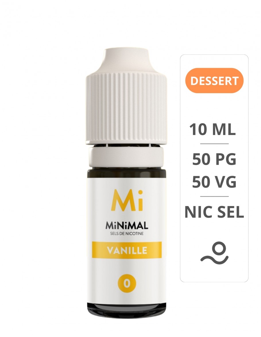 E-Liquide Vanille 10 ml Sel...