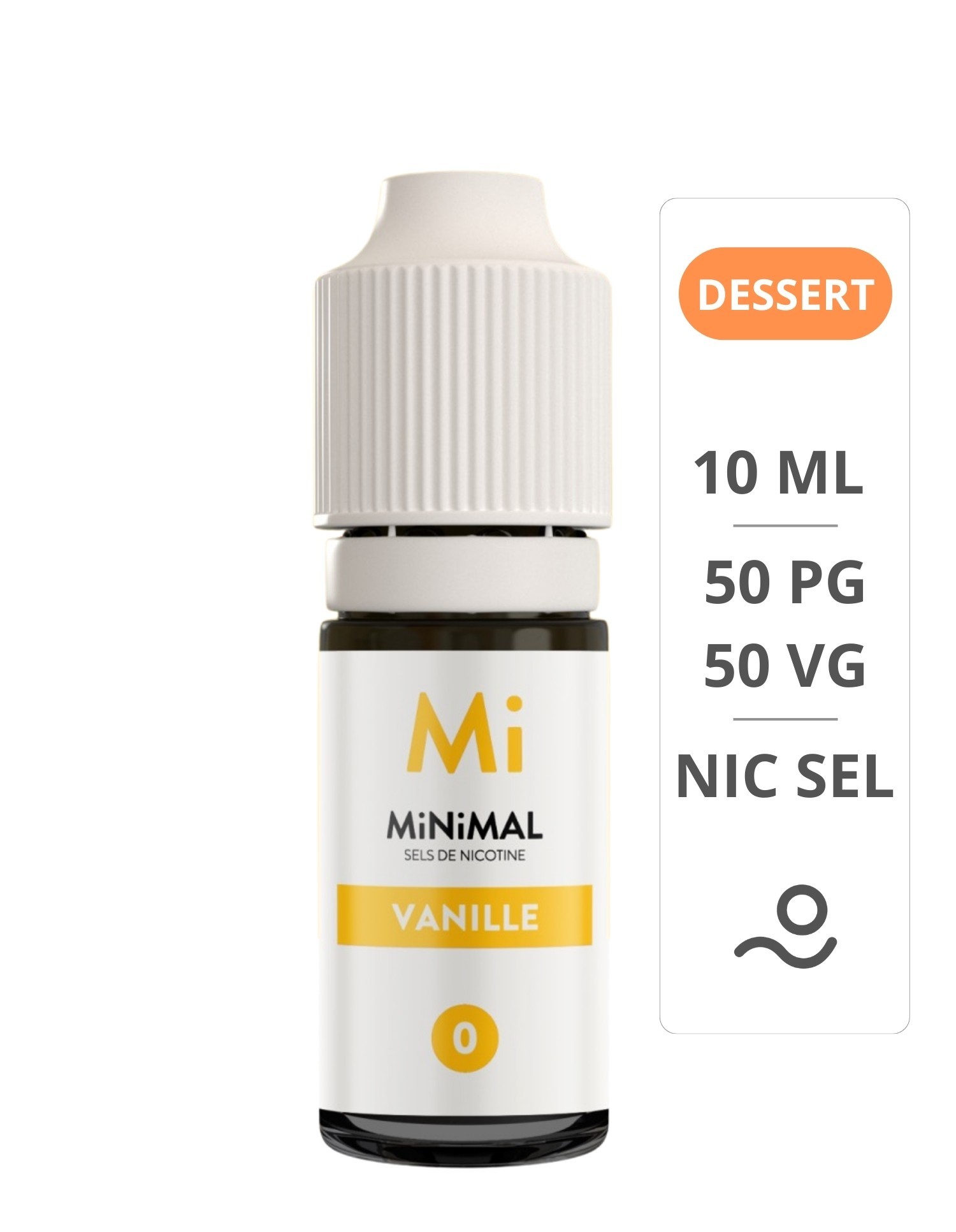 E-Liquide Vanille 10 ml Sel de nicotine - Minimal - The Fuu Fuu - 1