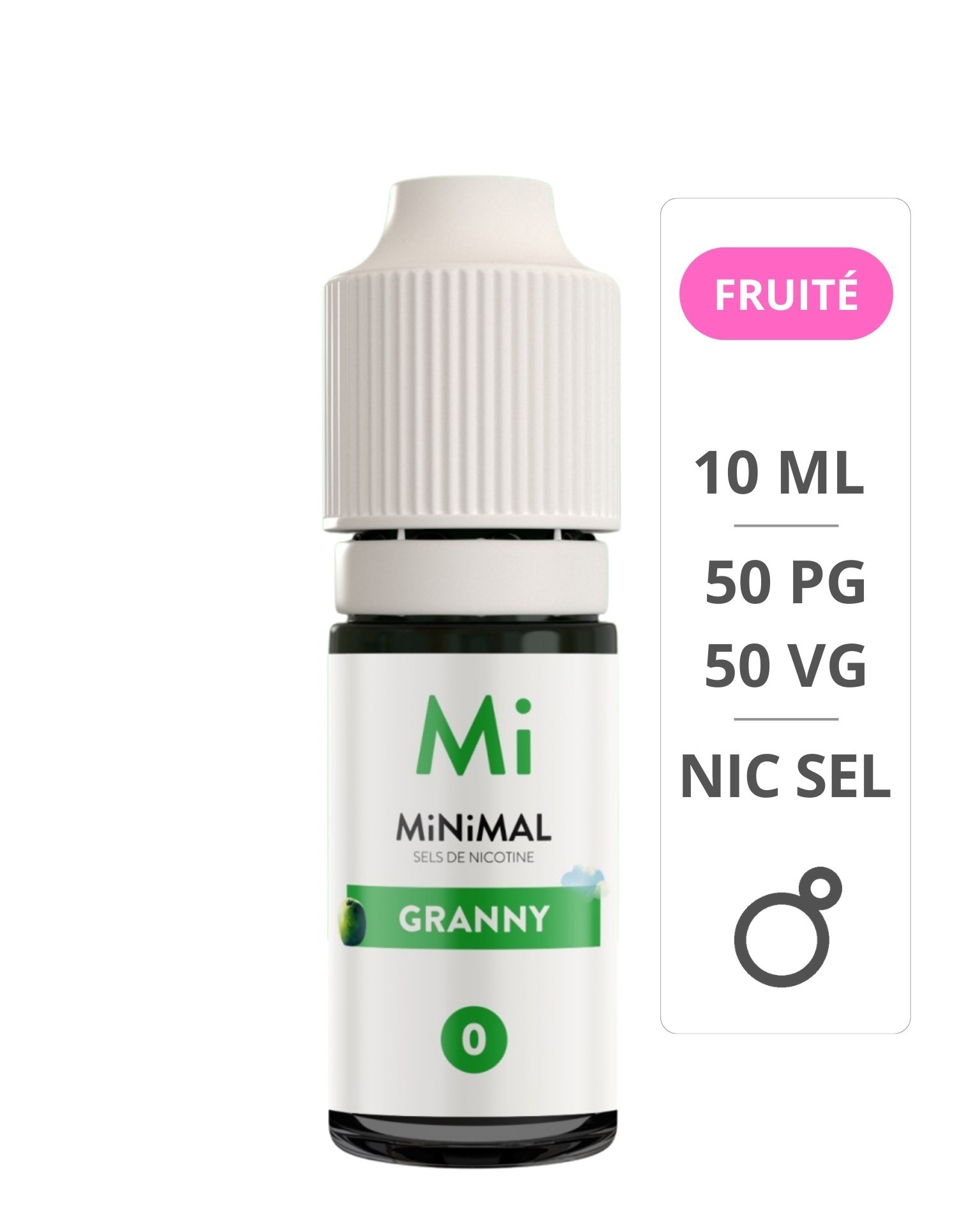 E-Liquide Granny 10 ml Sel de nicotine - Minimal - The Fuu Fuu - 1