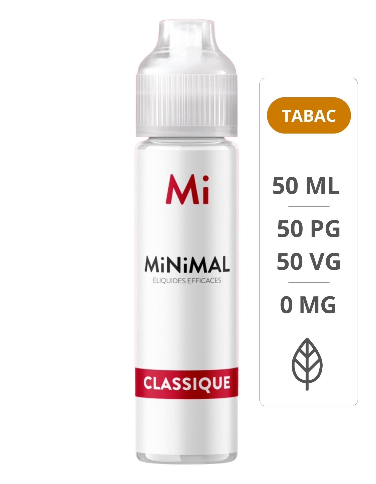 E-Liquide Classique 50 ml - Minimal - The Fuu Fuu - 1