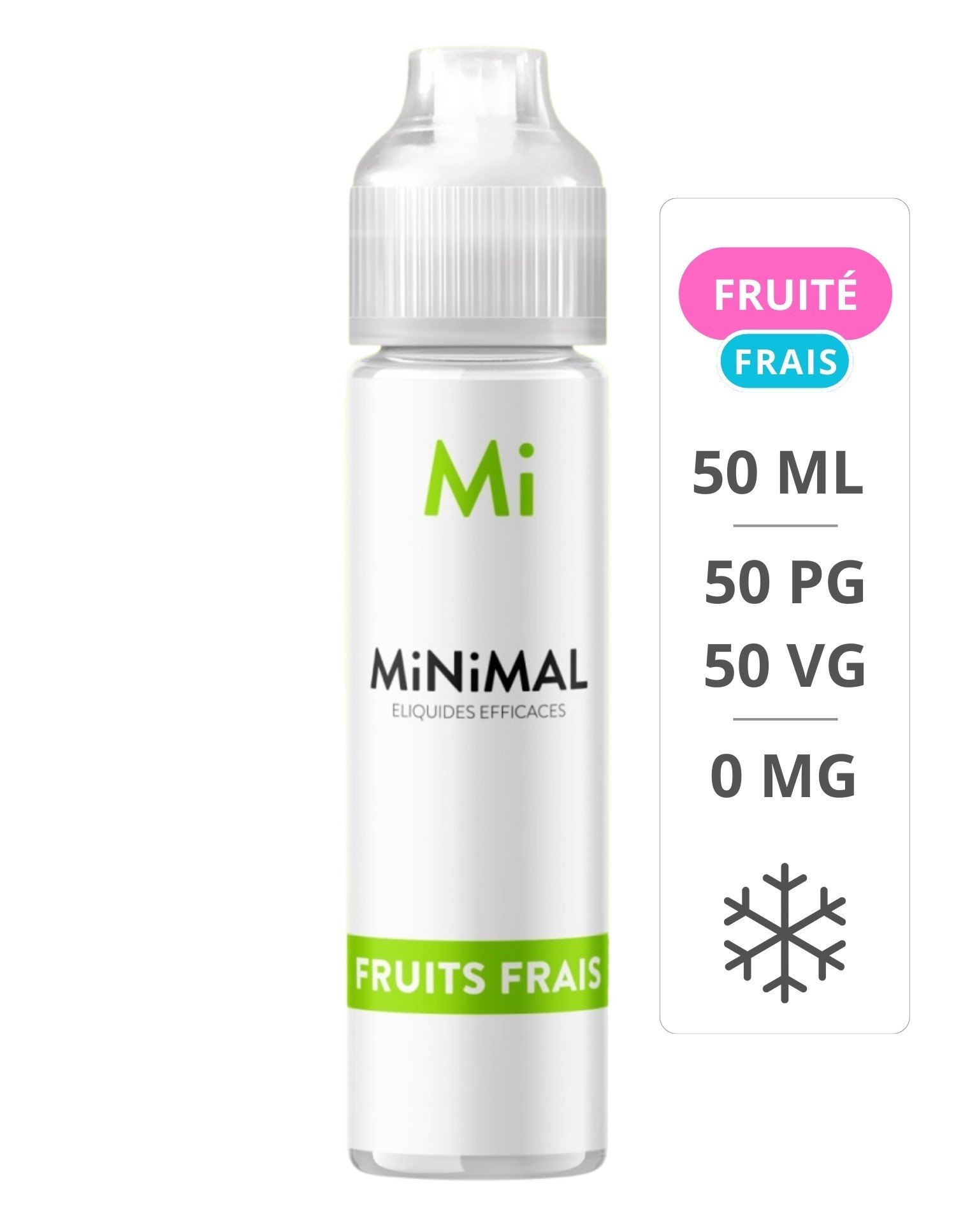 E-Liquide Fruits Frais 50 ml - Minimal - The Fuu Fuu - 1
