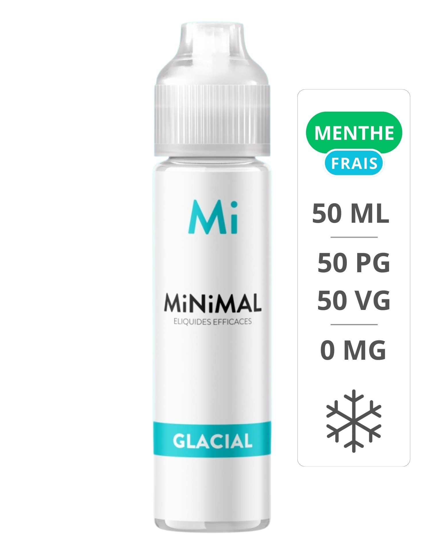 E-Liquide Glacial 50 ml - Minimal - The Fuu Fuu - 1