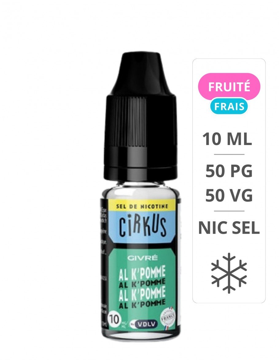 Al K'Pomme Sels de nicotine...