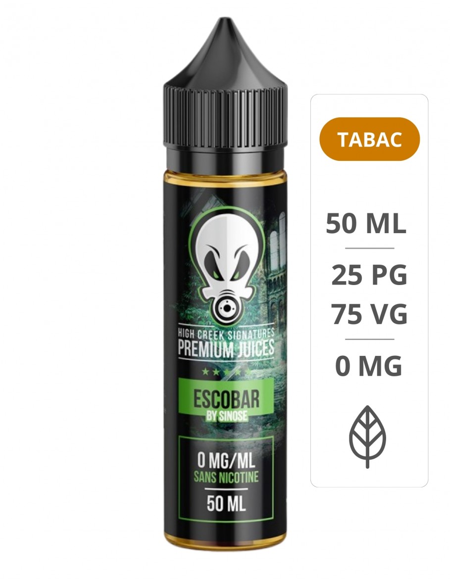 Eliquide Escobar High Creek 50ml - LiquidArom High Creek Signatures - 1