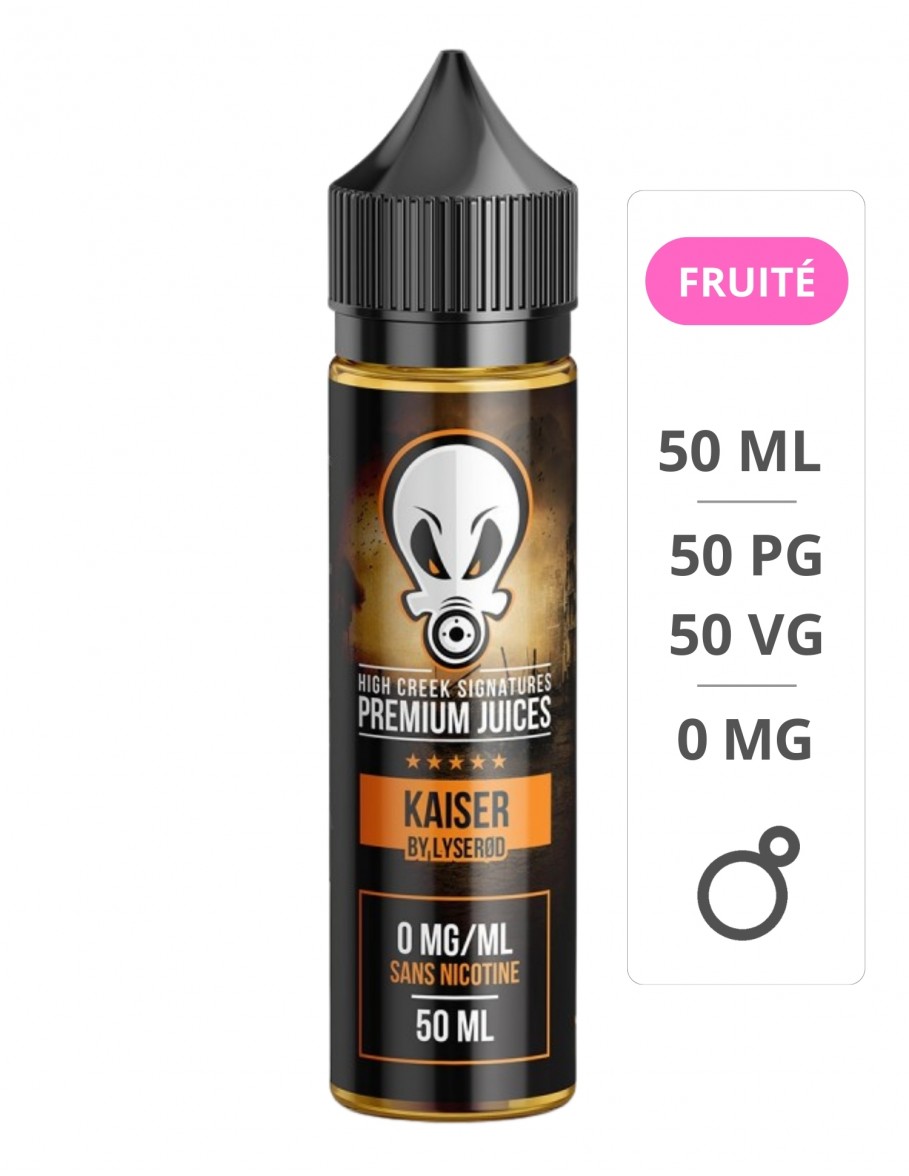 Eliquide Kaiser High Creek 50ml - LiquidArom High Creek Signatures - 1