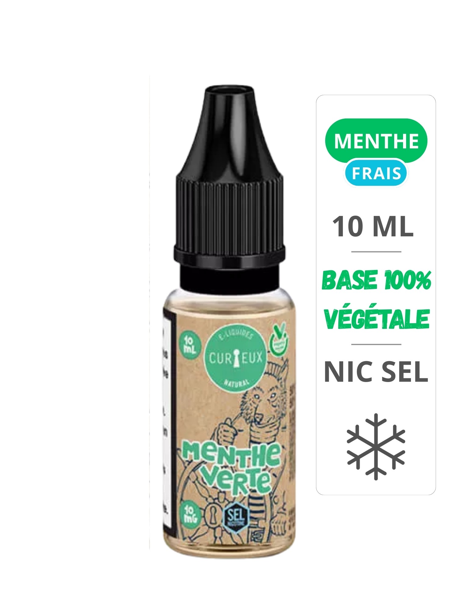 Menthe Verte Sels De Nicotine Édition...