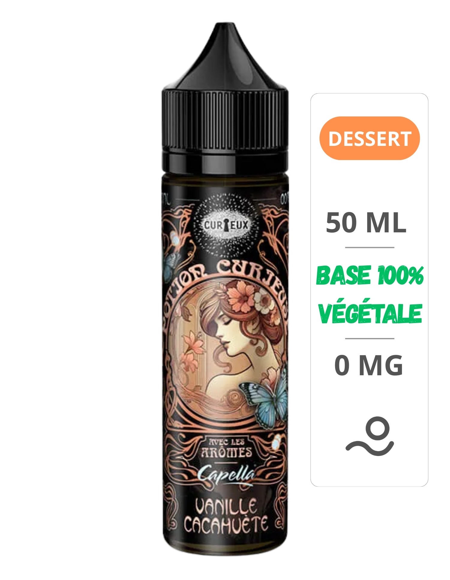 Vanille Cacahuète (arômes Capella)...