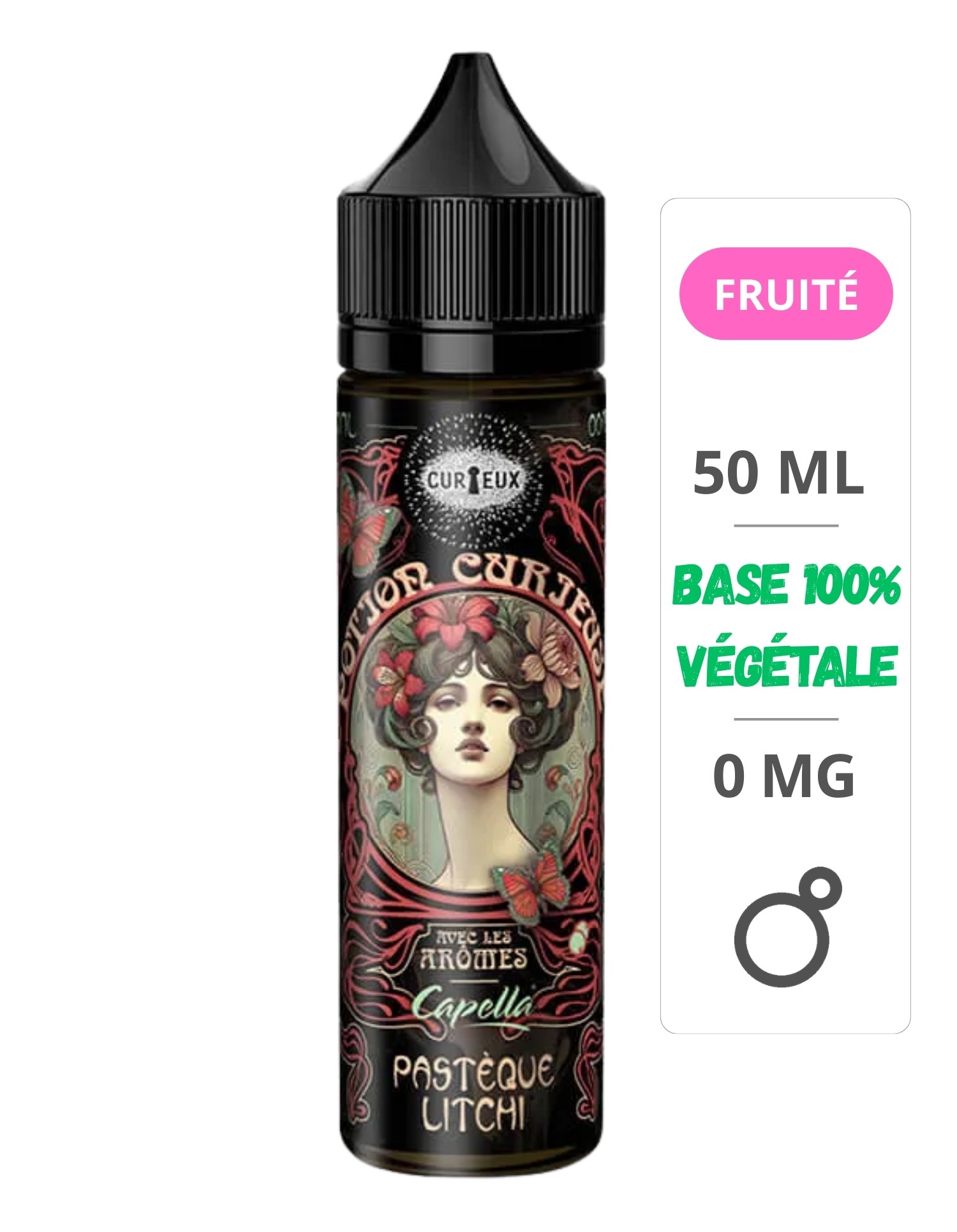 Pastèque Litchi (arômes Capella)...