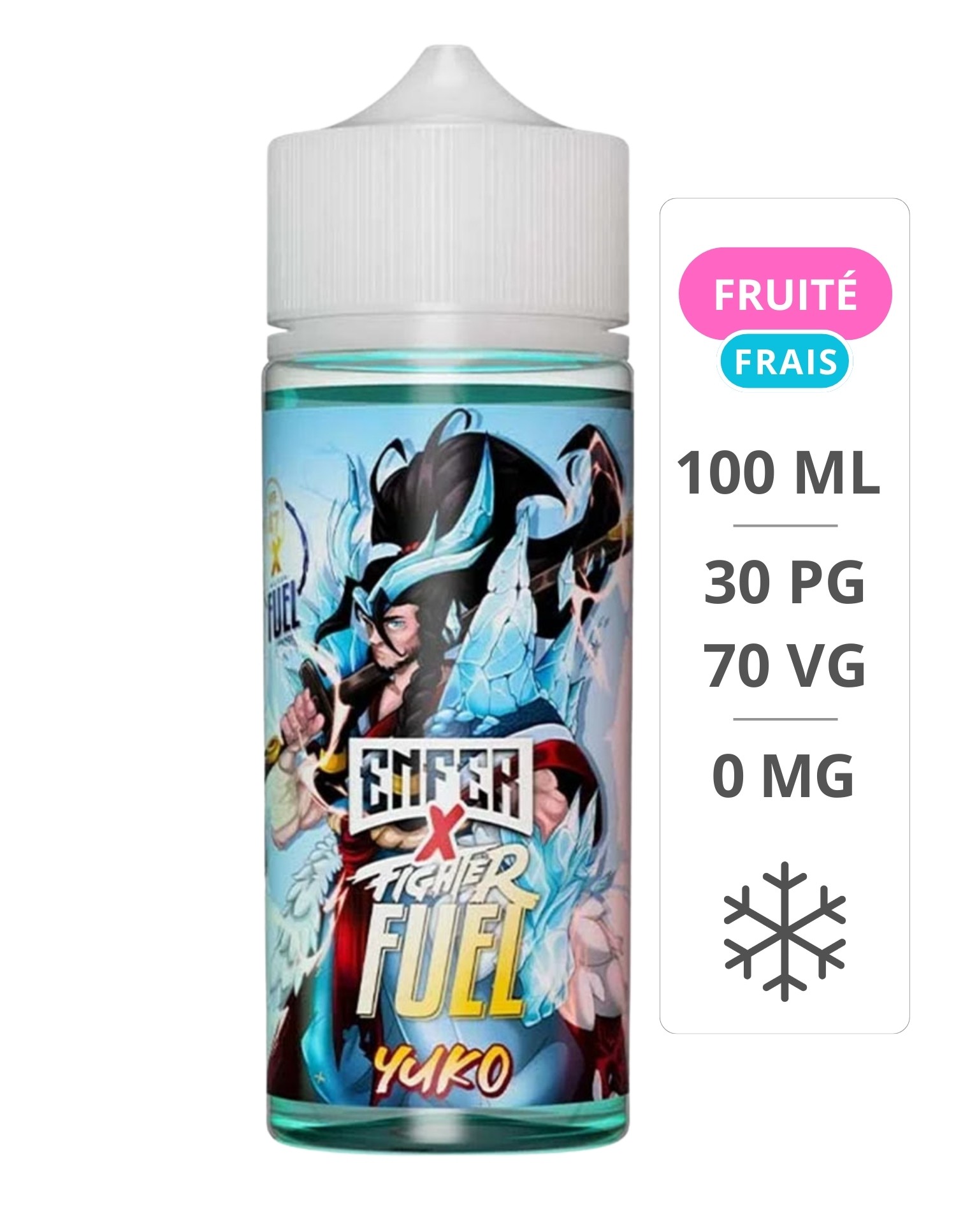 Yuko 100ml - Fighter Fuel x Enfer