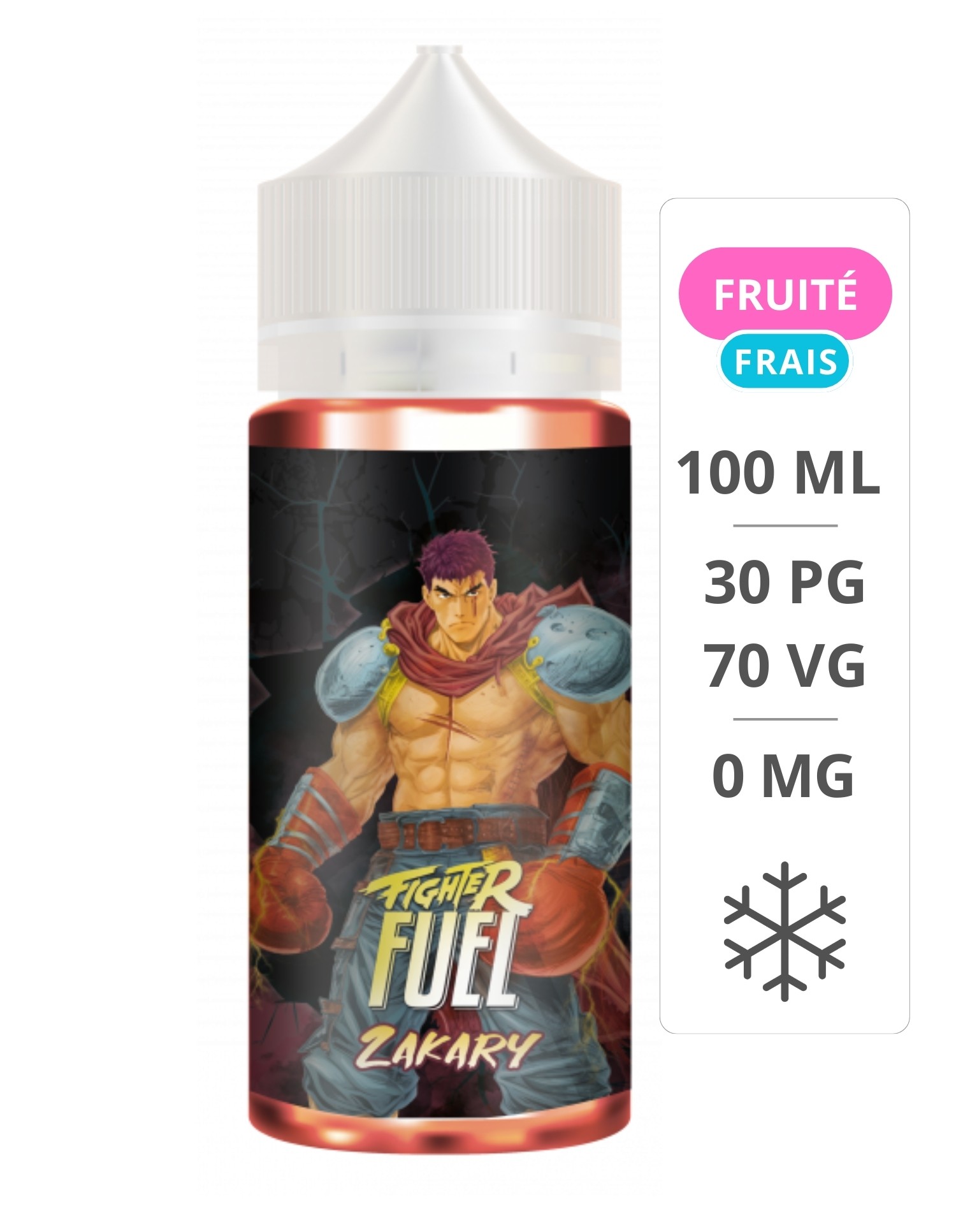 Zakary 100ml - Fighter Fuel