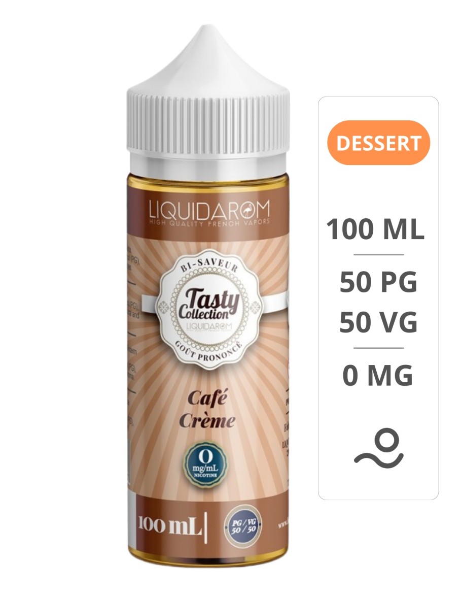 E-liquide Café Crème 100 ml...