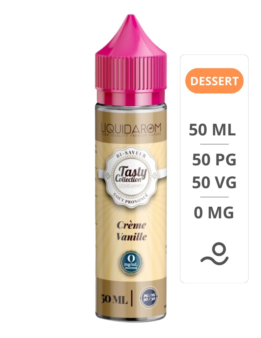 E-liquide Crème Vanille 50...