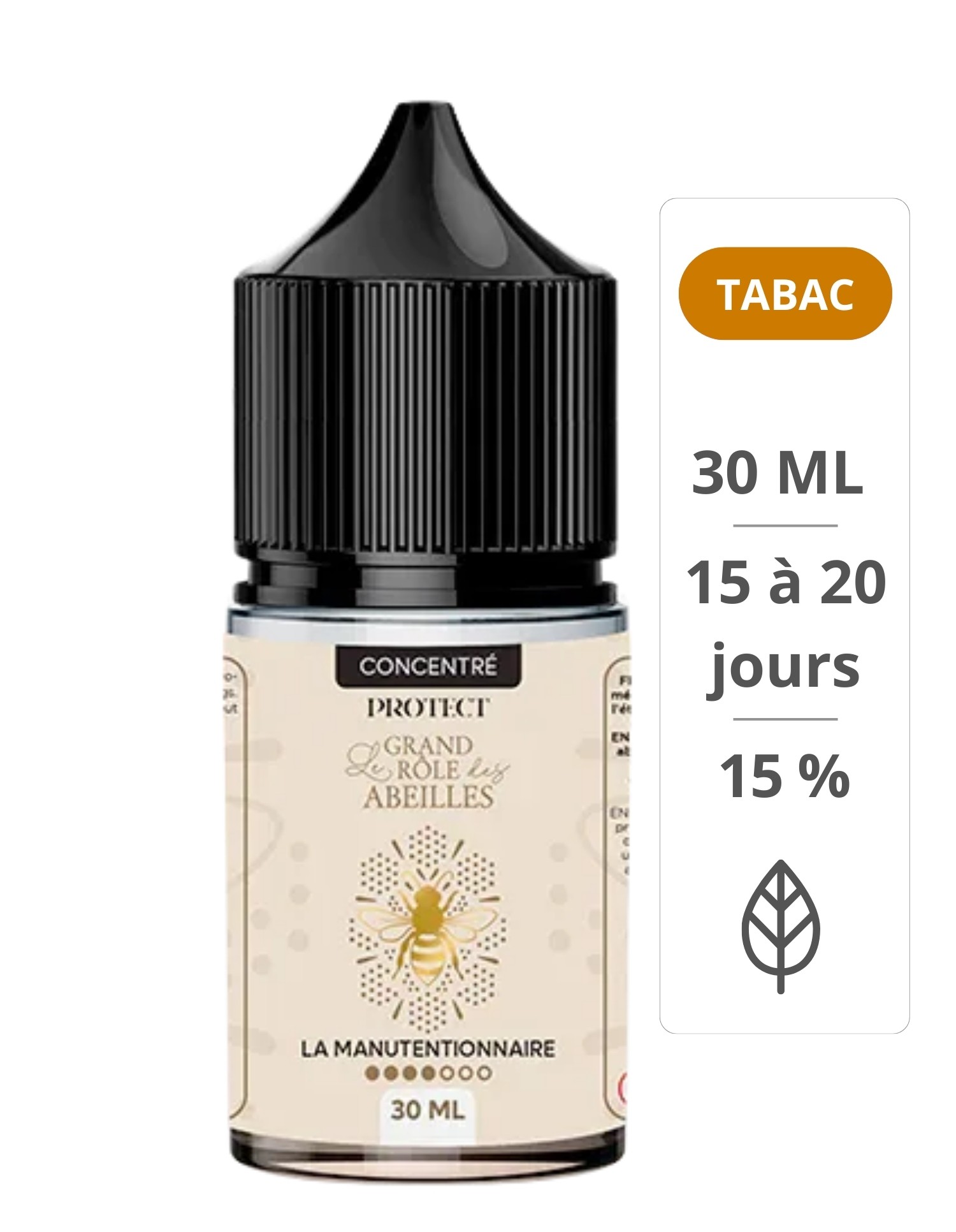 Concentré DIY La Manutentionnaire 30ml - Le Grand Rôle des Abeilles - Protect Protect - 1