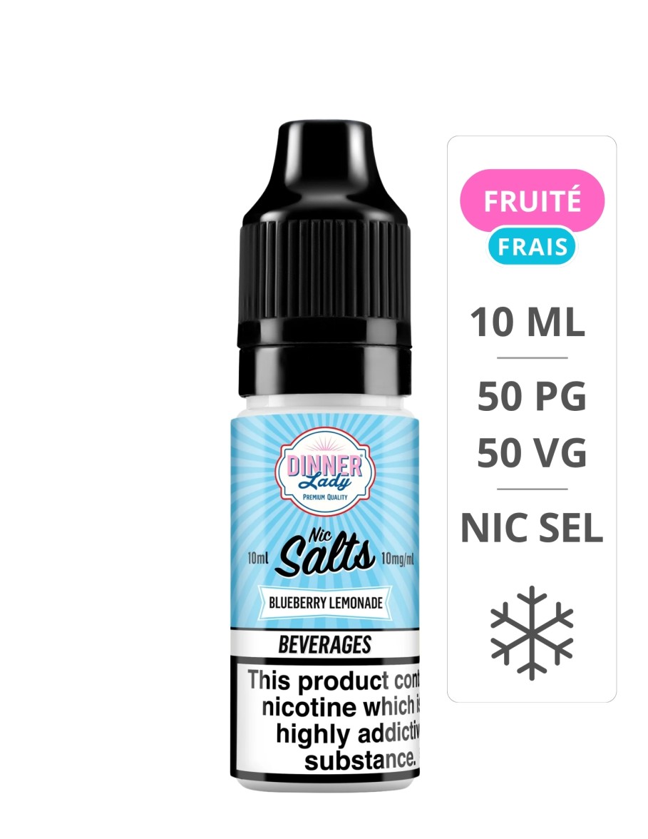 Blueberry Lemonade Sels de Nicotine 10ml - Dinner Lady Dinner Lady - 1