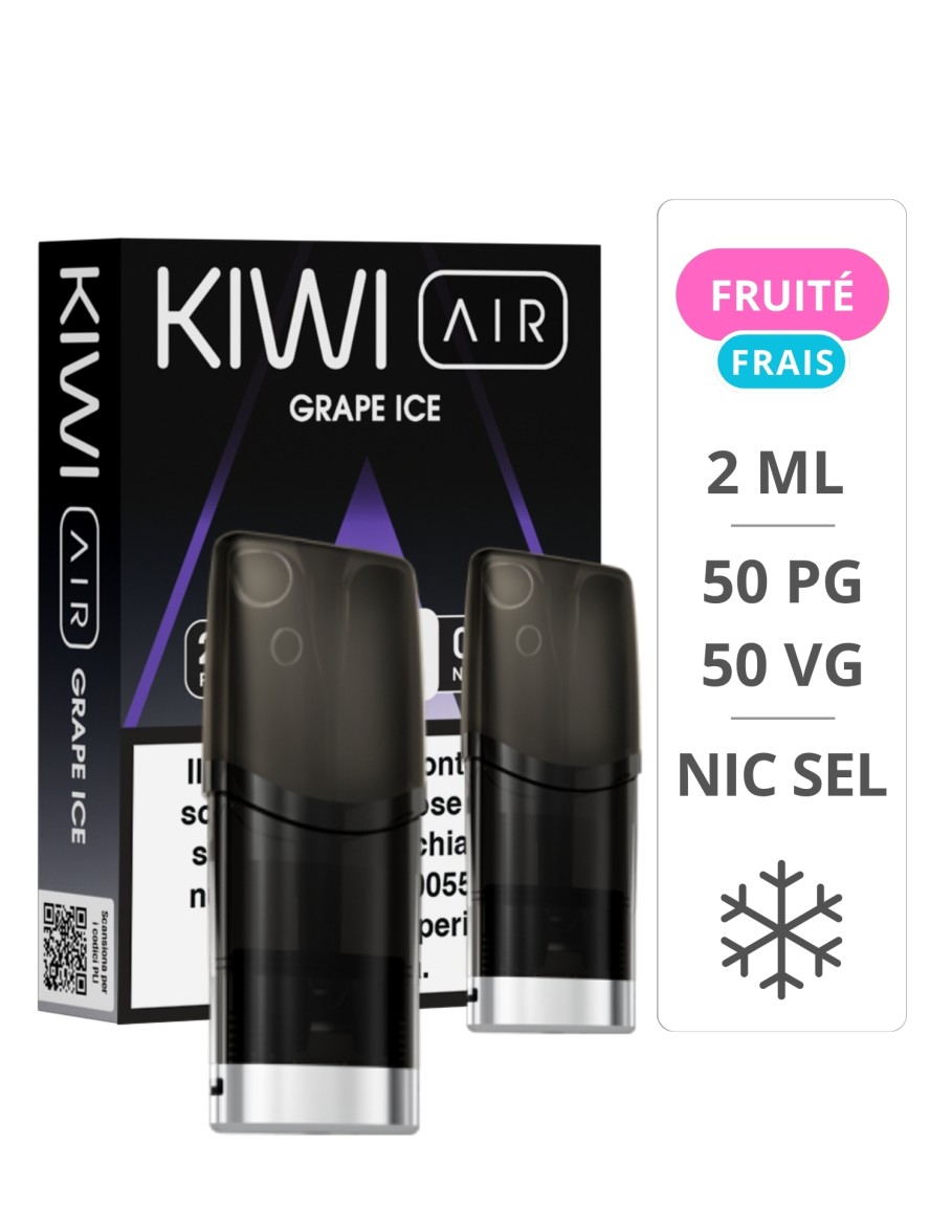 Cartouches Kiwi Grape Ice pack de 2 - Kiwi Vapor Kiwi Vapor - 1