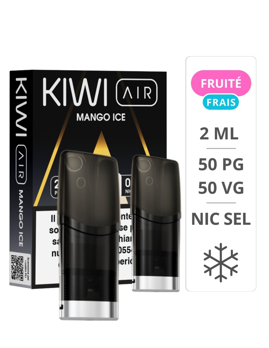 Cartouches Kiwi Mango Ice pack de 2 - Kiwi Vapor Kiwi Vapor - 1