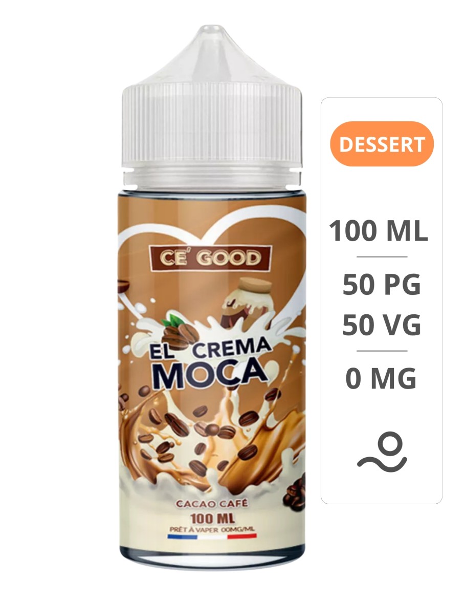 El Crema Moca 100 ml - Ce'Good Vap Connection Vap Connection - 1