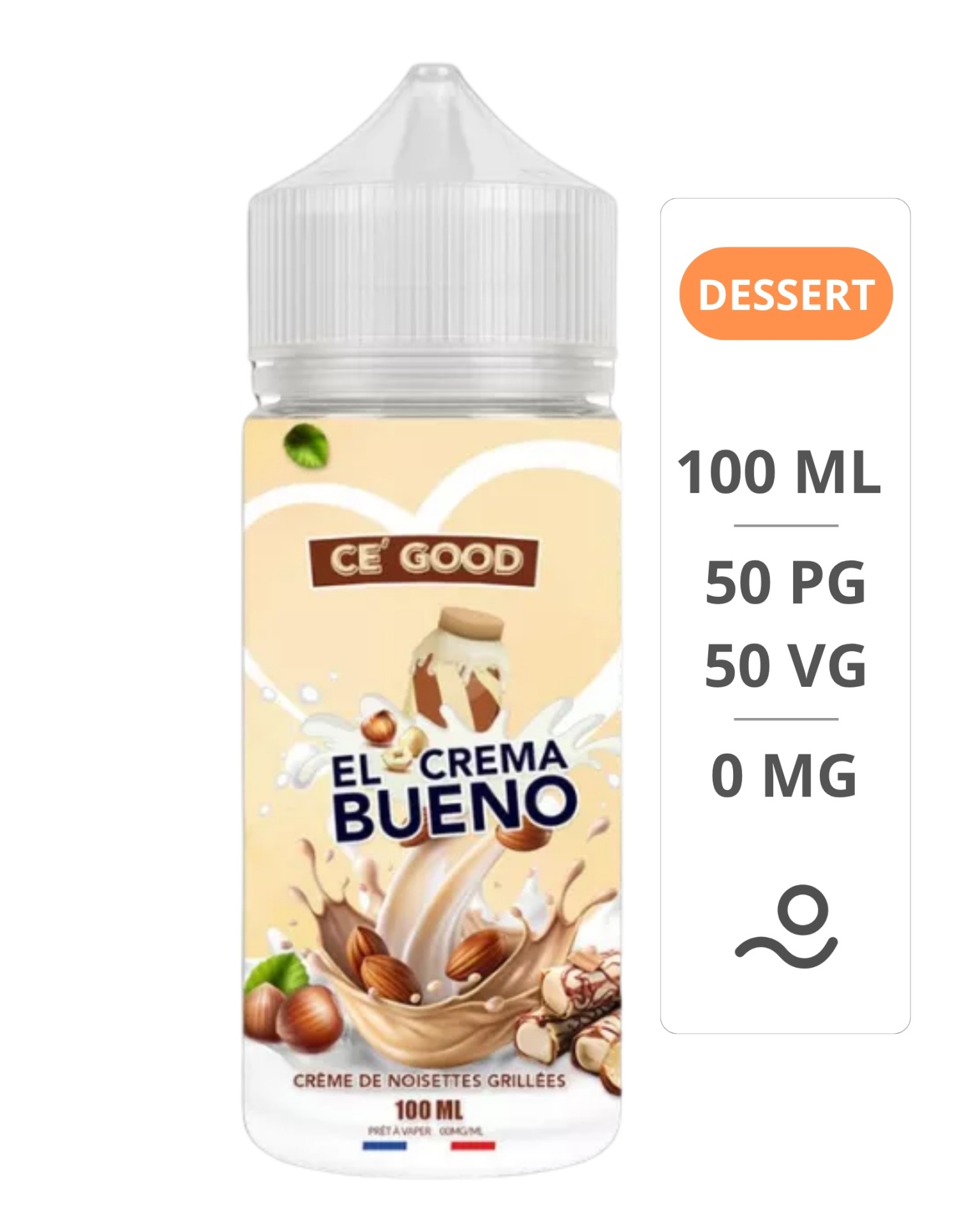 El Crema Bueno 100 ml - Ce'Good Vap Connection Vap Connection - 1