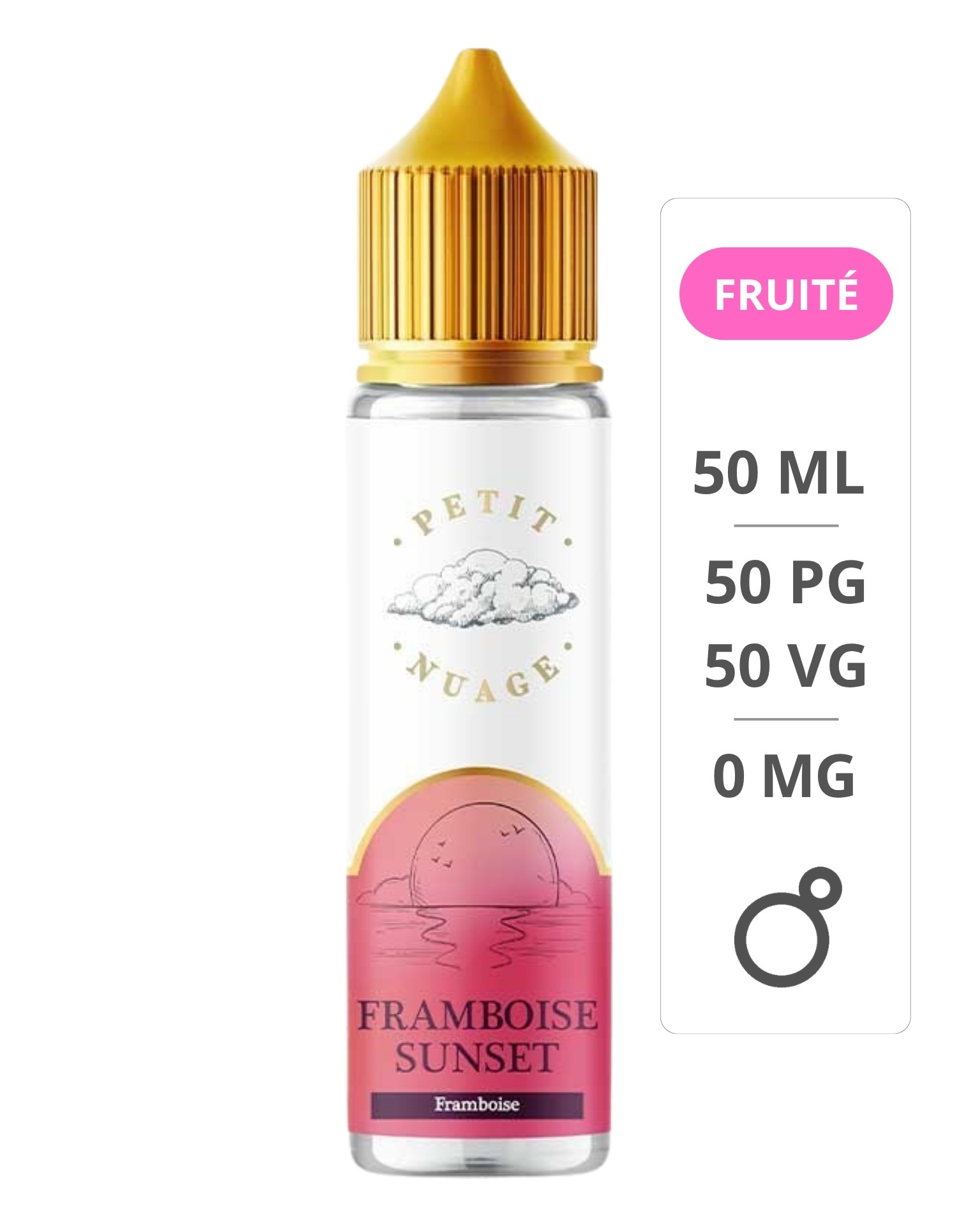 Framboise Sunset 50 ml - Petit Nuage Petit Nuage - 1