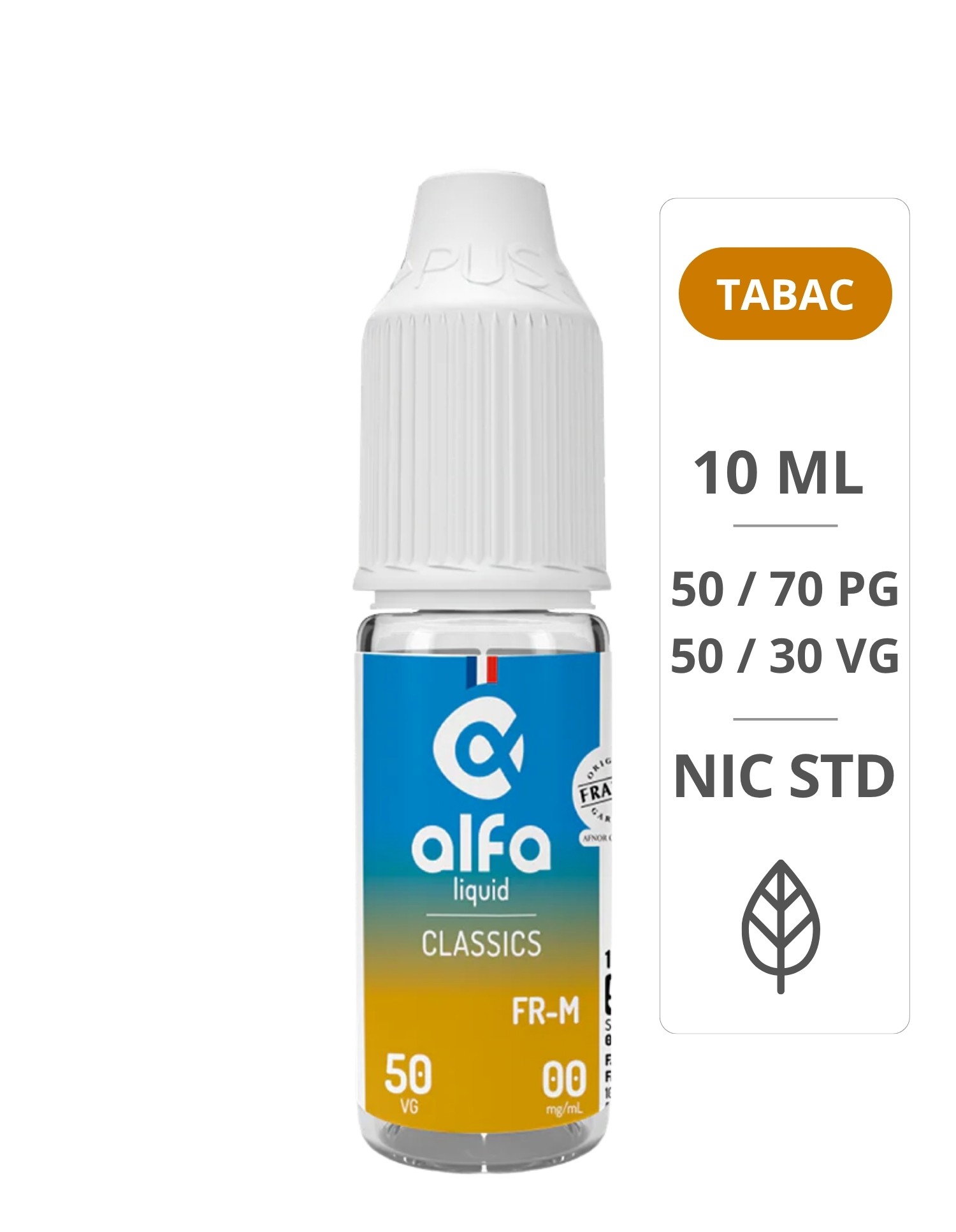 E-Liquide FR-M Classics 10ml - Alfa ALFALIQUID - 1