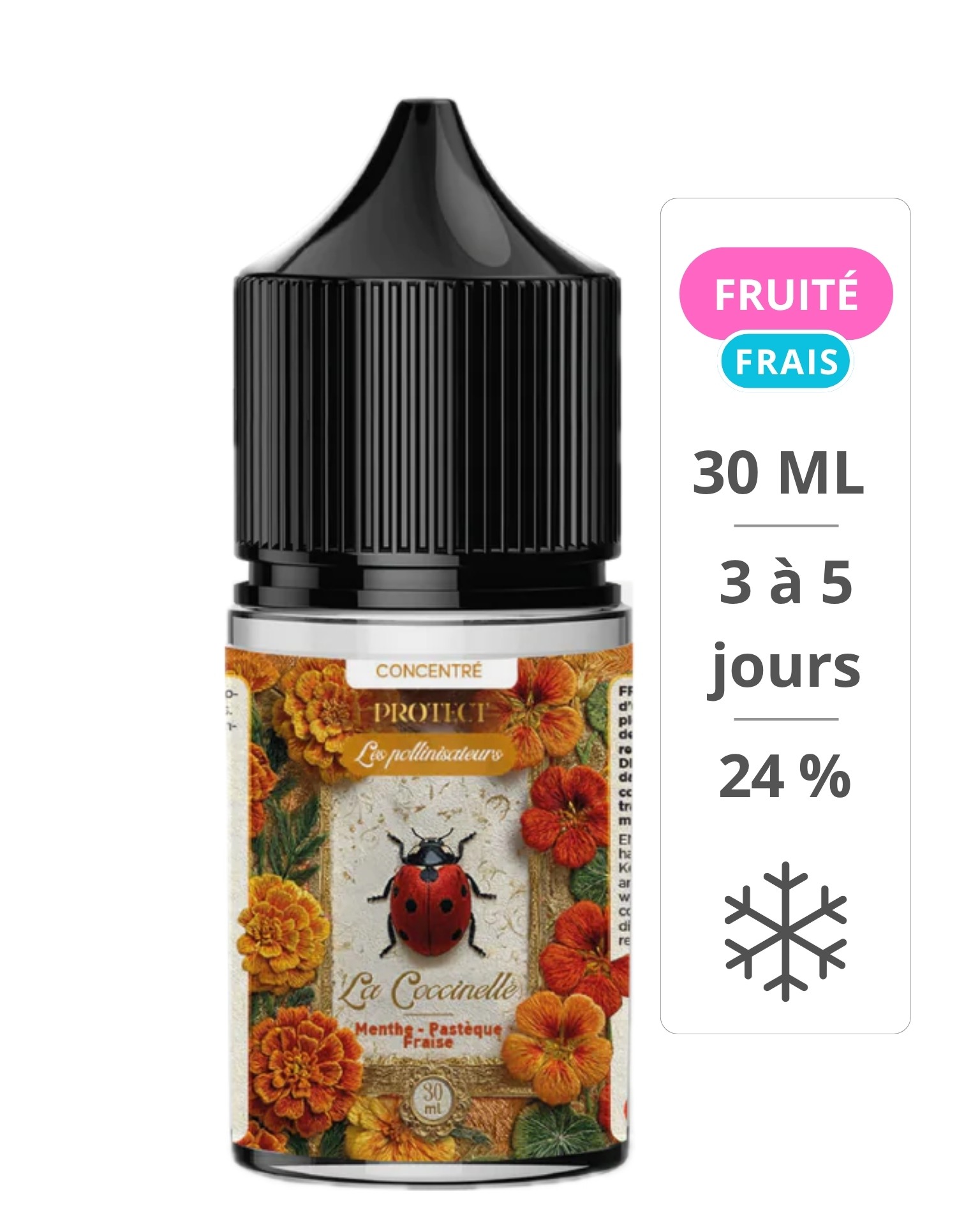 Concentré DIY La Coccinelle 30ml - Les Pollinisateurs - Protect Protect - 1
