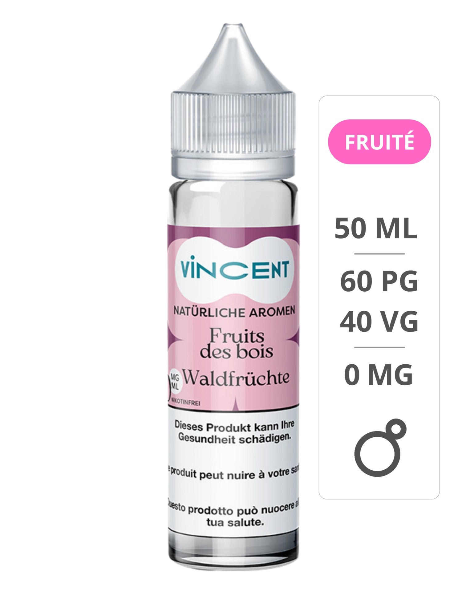Fruits Des Bois 50 ml - Vincent - VDLV VDLV - 1