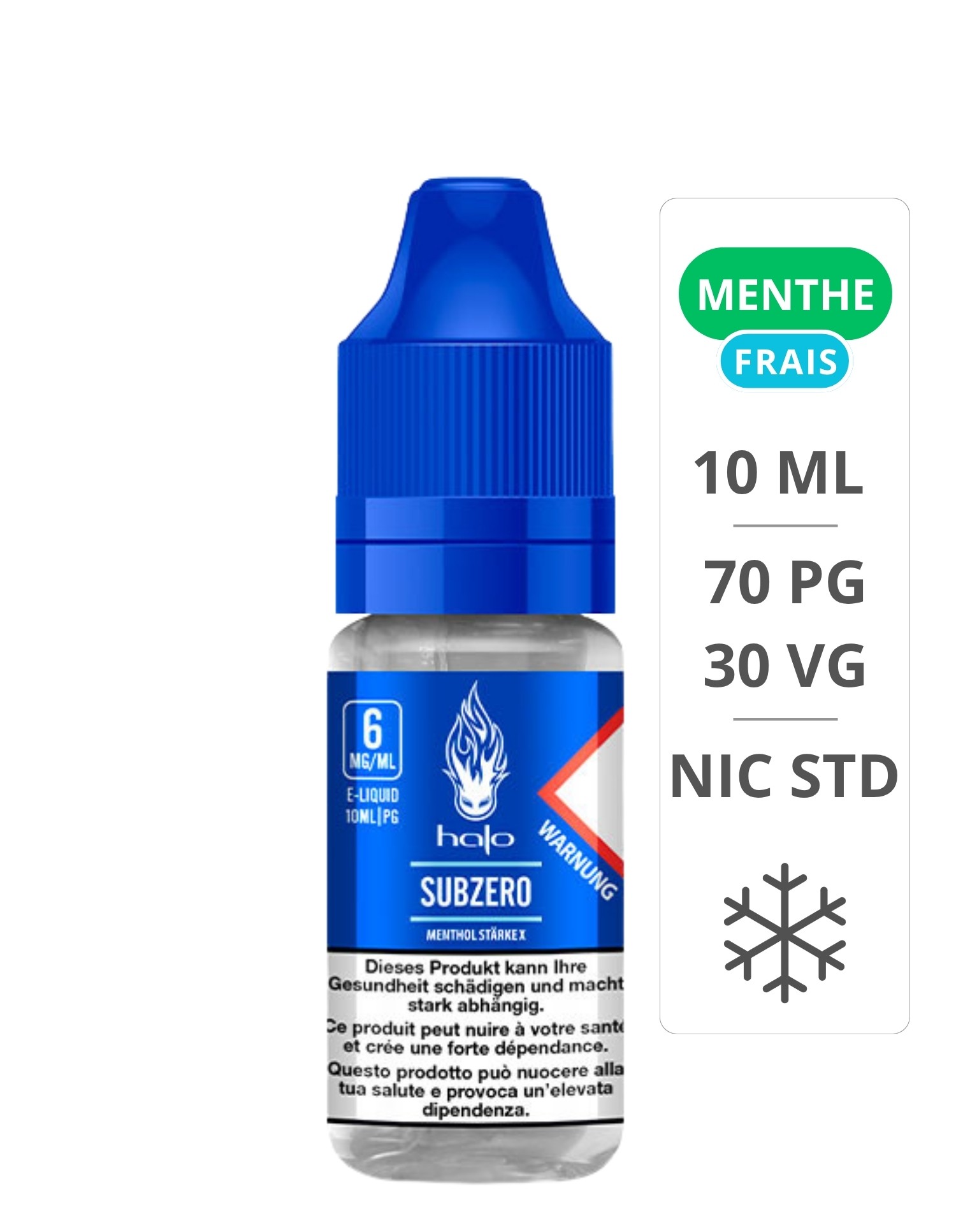E-liquide Subzero 10 ml - Halo Halo - 1