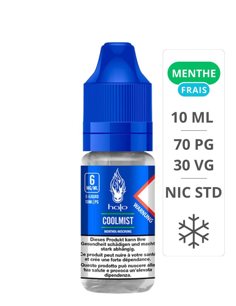 E-liquide Coolmist 10 ml - Halo Halo - 1