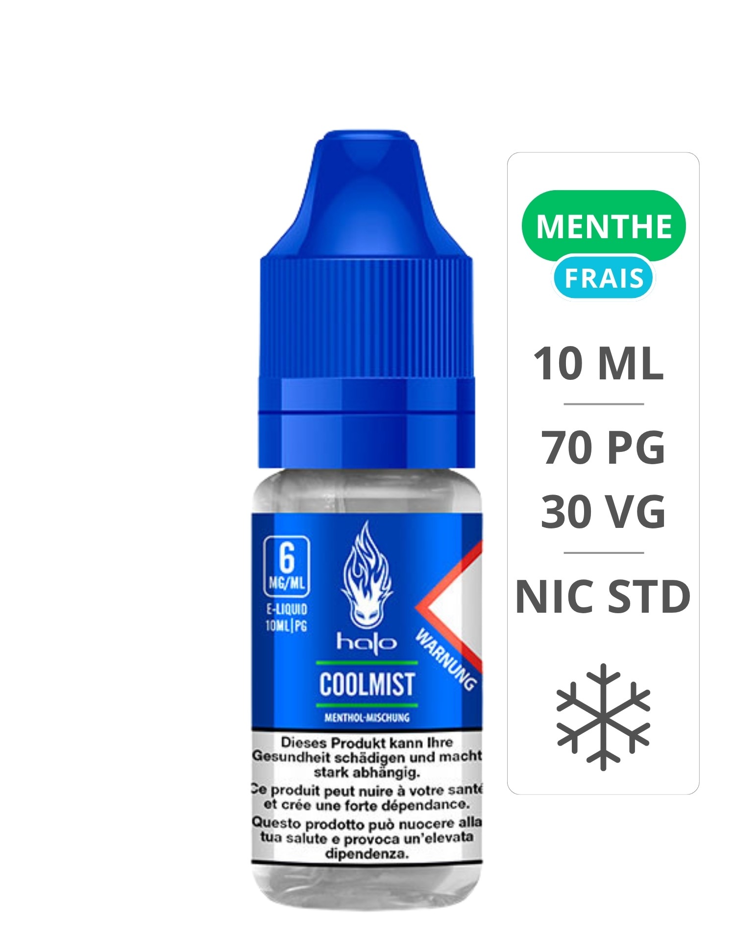 E-liquide Coolmist 10 ml - Halo Halo - 1