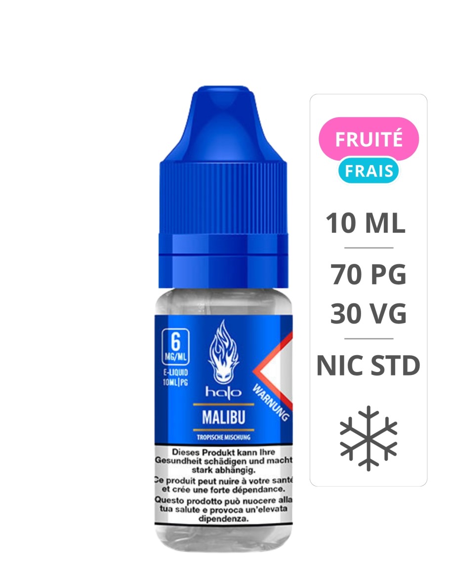 E-liquide Malibu 10 ml - Halo Halo - 1